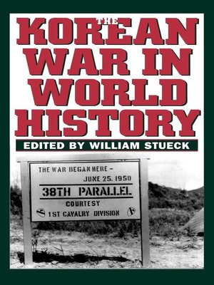 cover image of The Korean War in World History